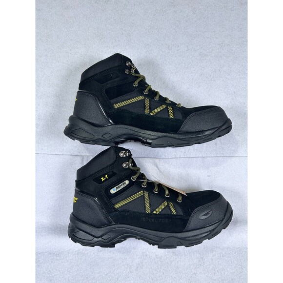 Hi-Tec X-T M Keaton Hiker Steel Toe Boots Mens 9 Waterproof Slip Resistant
